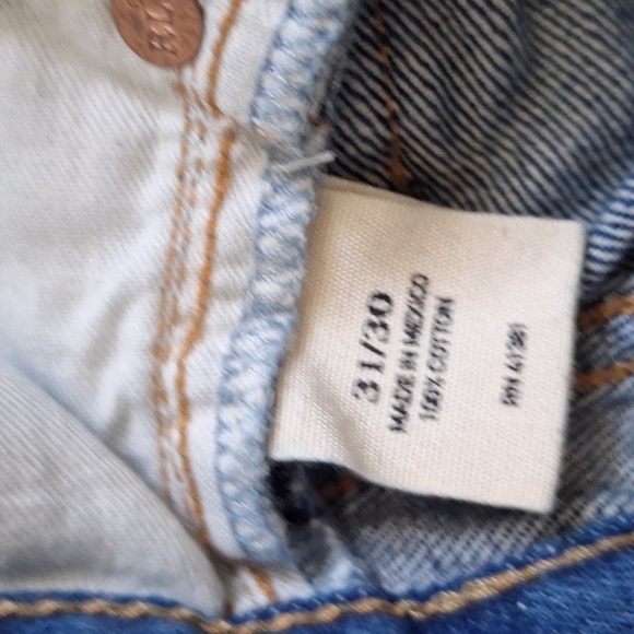 Ralph Lauren Polo Light Blue Straight Jeans Size 31/30 - Picture 7 of 14